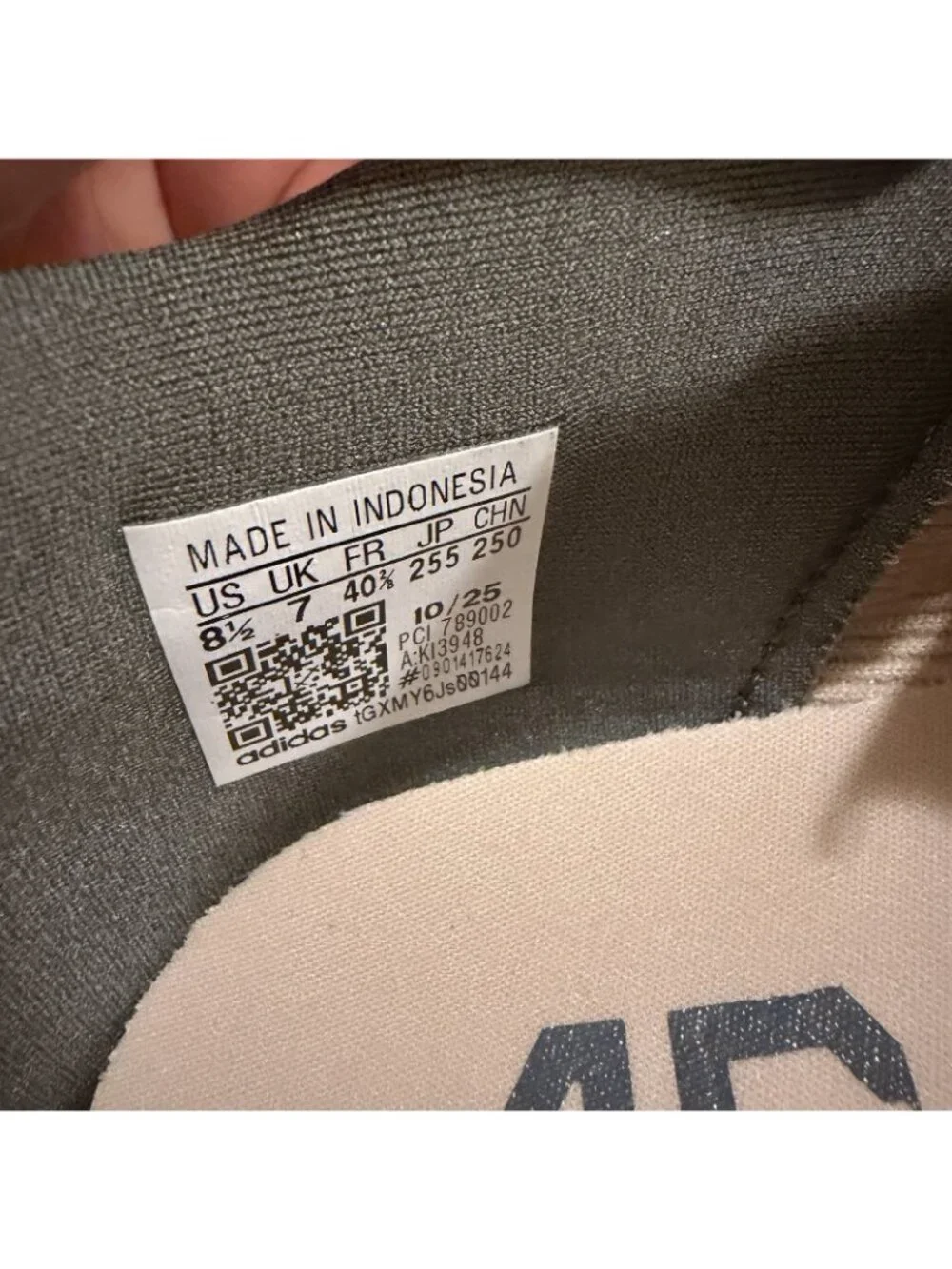 adidas item sold